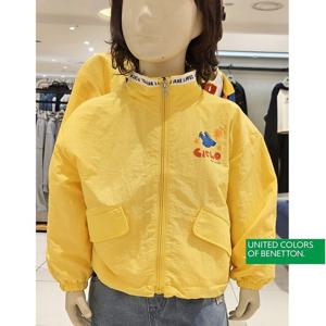 [베네통키즈]25FW 컬러스 유니 화섬 점퍼 QAJP01541