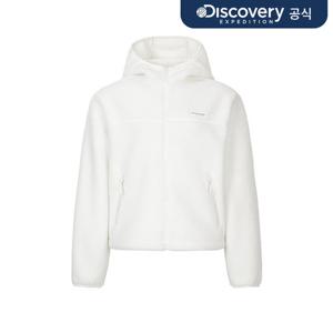 여성 테크플리스 후드 자켓 (CREAM)  DWSS72056-CRS