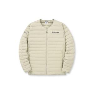 디스커버리패딩 AQS DMDJ73046-BGL 남성 픽시버G U넥 튜브 구스다운 경량패딩