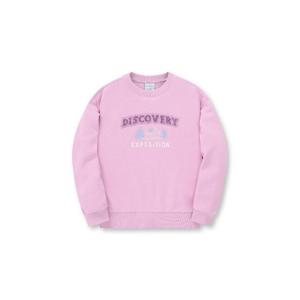 디스커버리키즈긴팔티 AQS DKMT71046-VOL 키즈 아웃도어 전판 로고 그래픽 기모 맨투맨