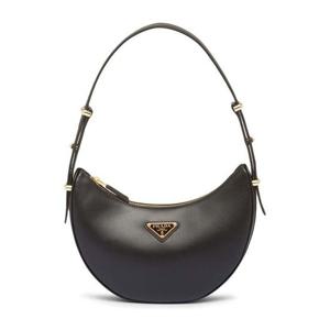 프라다 1BC194 ASK F0002 아르케 가죽 숄더백 블랙