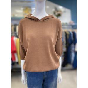 안지크 세이브존07 7부 후드 니트 AH2-KP590-0