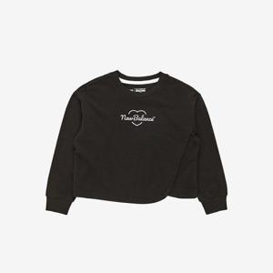 뉴발란스키즈긴팔티 HQK NK9BE3808G-19 NBgC 여아 크롭 긴팔티