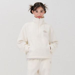 [오션스카이]여아 기모 테리 반집업 맨투맨 티셔츠-EFJG5186D0A