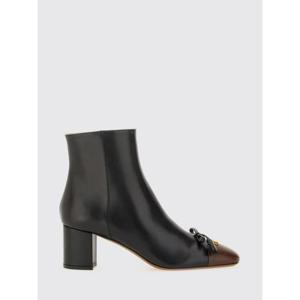 발렌티노 가라바니 발레 뒤 루아 키드스킨 레더 앵클 부츠 7W2S0