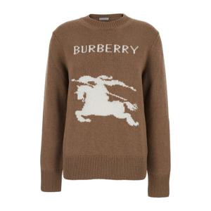 버버리 그래픽 패턴 울 캐시미어 크루넥 스웨터 8115640 A1420