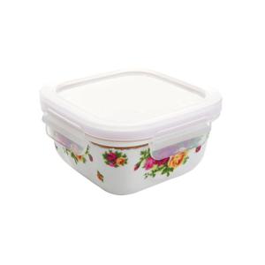 [로얄알버트]황실장미 밀폐용기(정사각 스몰) 1P