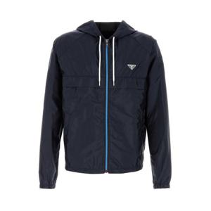 26 SS 프라다 로고 플라크 집업 나일론 후디 자켓 SGC864SOOO1WQ9