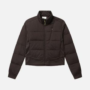 M 윌슨패딩 LQC W243002TDJ91-BRN 여성 쉬프트 하이브리드 구스 패딩자켓