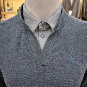 [피에르가르뎅]가을겨울신상 투톤 레이어드 티셔츠POKT3352454_S