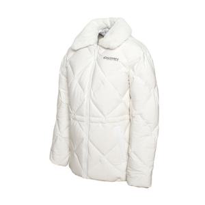 디스커버리 여성 멜로즈 튜브 구스다운 경량 미드패딩 화이트 DWDJ9C046 DWDJ9C046WHS