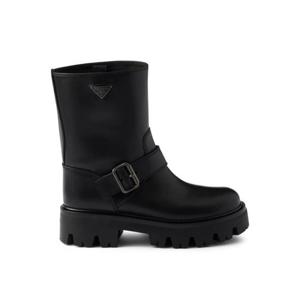 25 FW 프라다 버클 클로저 러그 솔 부츠 1U187OF050UZE TP444381331