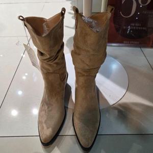 밀스튜디오 DP02 스웨이드반부츠 LRBSHS100