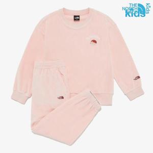 노스페이스키즈  (NM5MR62U) 키즈 애니메이트 스웻 세트