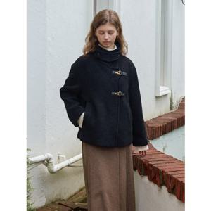 [올리브데올리브] OW5WHA81 밑단시보리 레자비조 여밈 코트