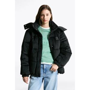 타미데님 여성 퀼팅 벨벳 푸퍼 T32F7WJC47TWT1