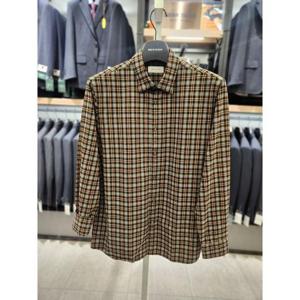 브렌우드 세이브존03 브렌우드 그레이 멀티체크 캐주얼셔츠 BR-AGSAW-25-452