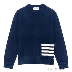 톰브라운 저지 스티치 도니골 4-바 크루넥 풀오버 MKA448AY1032-415