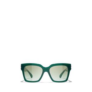 샤넬 선글라스 CH5557 1228S3 OPAL GREEN