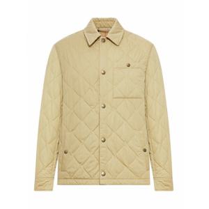 [BURBERRY] 라프리마 남성 패디드 자켓 퀼티드 개버딘 오버셔츠 8110180 Nude Neutrals /8