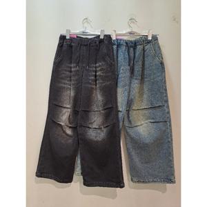 더데이걸 투턱 트레이닝 기모 데님청바지TGTJ25N02