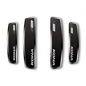 코나 N LINE 블랙 쉴드 엠블럼 도어가드