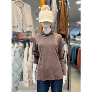 조이너스 세이브존01 사선 골지 라인 폴라넥 니트티 JADW1WSL310