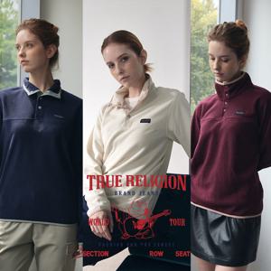 트루릴리전 여성 플리스 스냅티 TRK33TS51