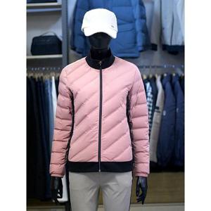 팜스프링스 세이브존03 팜스프링스 여성 골프 겨울 사선 져지 덕 패딩 점퍼 ASWDL234653TA