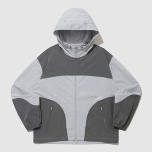 M 엄브로바람막이 LQC UQ123CJK12-IGY 웨이파인더 배색 후드형 바람막이 자켓 / IGY