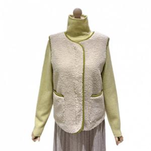 러브앤쇼  컬러배색플리스조끼 (GCFMGVT09)