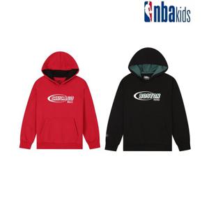 NBA키즈 BOS 팀 배색 후드티셔츠 K244TH007P-GR