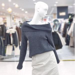 abfz sh06 여리 무드 오프숄더 니트 SLBZA1W32A