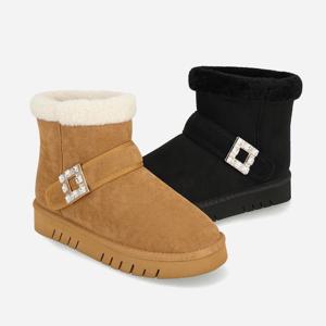 [엘칸토]경량 쿠션 퍼 기모 앵클 여성 부츠 2XWA75XS_GN