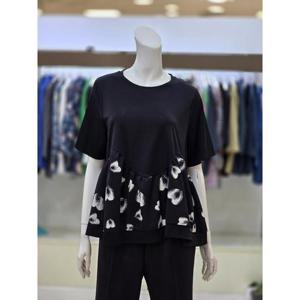 소고트리아나 세이브존07 프릴 절개 티셔츠 L2BA34