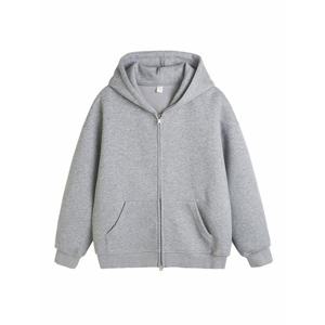 [베나프]베이직 오버핏 후드집업_BJ3JP018