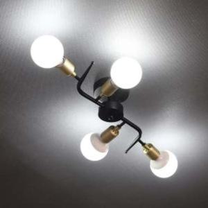 비츠온 직부등 17853-4 4등 블랙 비츠온 직부등 블랙 거실조명 조명 인테리어소품 가구 인테리어