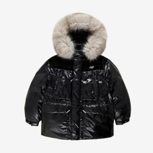 뉴발란스키즈패딩 PQC NK9PF4109U-19 ESSENTIAL 남아 샤이니 배색 미디다운 (덕)