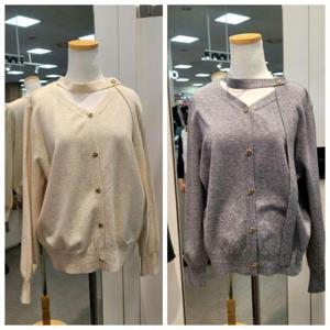 수스 HC07 V넥니트 S261BKT151