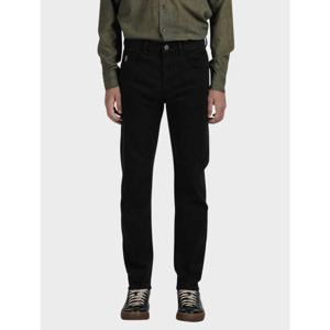 [빠니깔레][본사직영] 블랙 워시드 데님 팬츠 M-GJEAN52