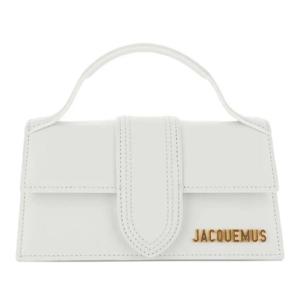 자크뮈스 르 그랑 밤비노 스무스 가죽 플랩 토트백 BAW00007BC0