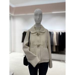 [숲]토글장식  뽀글이 긴팔자켓  SBAJKM23