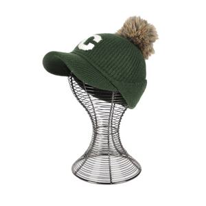 골피아 SMACC149 여성 탈부착 폼폼 이어플랩 니트 볼캡