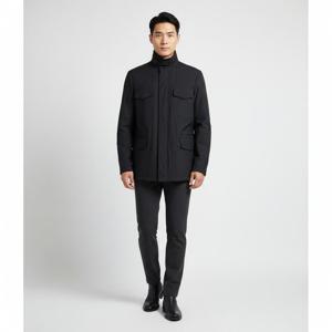 로로피아나 25FW 오닉스 트래블러 필드 자켓 FAP9743 M644