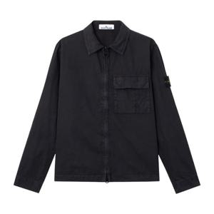 스톤아일랜드 체스트 포켓 코튼 셔츠 1200008 S00WNV0129