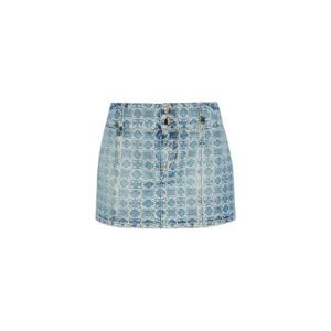 25 FW 아미리 패턴 데님 미니 스커트 AWDNKR1006765 TP449582498