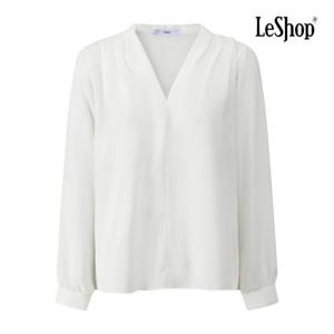 르샵  다트 숄더 V넥 블라우스 (BQ1BL005A)