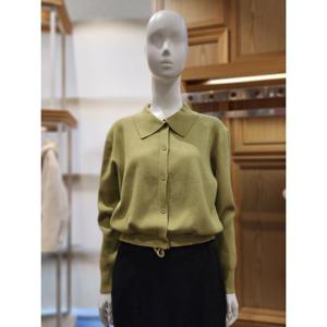 [플라스틱아일랜드]MARIO플라스틱아일랜드 스트링크롭니트가디건 PQ1LG183