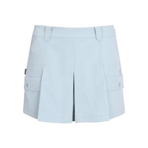파리게이츠골프스커트 NQC 521E1PS306_BL 여성 카고 포켓 플리츠 블록 큐롯 스커트