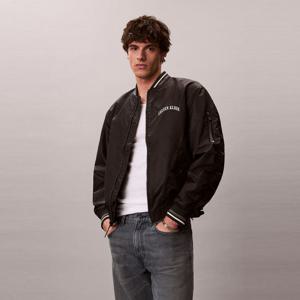 [캘빈클라인 진]남성 언필드 나일론 그래픽 봄버 자켓(4RF510G)